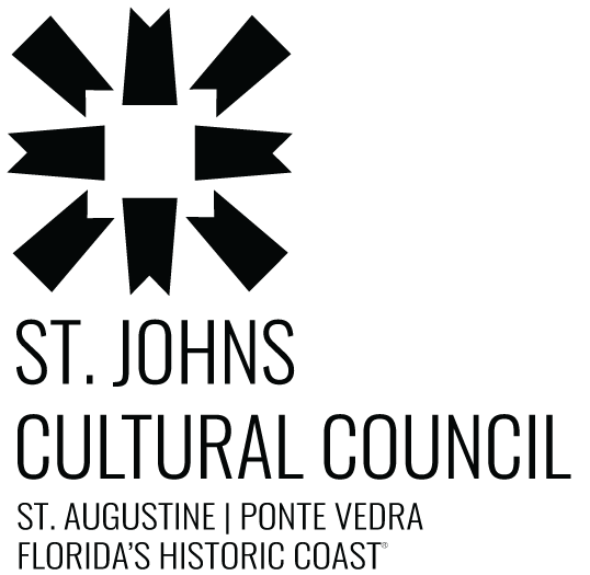 St. Johns Cultural Council All Black Logo